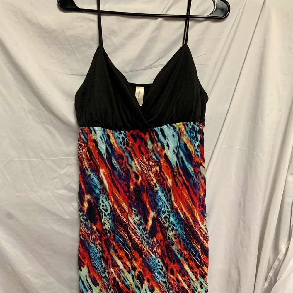 Colorful maxi dress